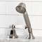 Kingston Brass KSK4308PLTR Transfer Valve Set For Roman Tub Filler, Brushed Nickel KSK4308PLTR - alternate 2